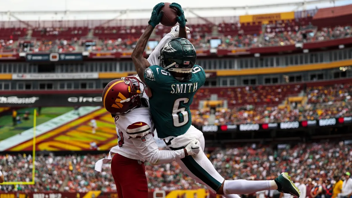 Big-time player' DeVonta Smith closes in on DeSean Jackson's