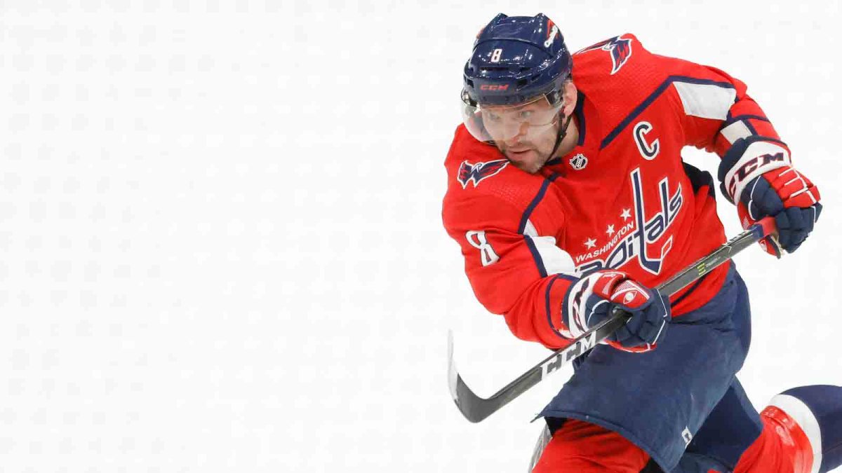 Ovechkin ties Howe's mark, Red Wings beat Capitals 3-1 - WTOP News