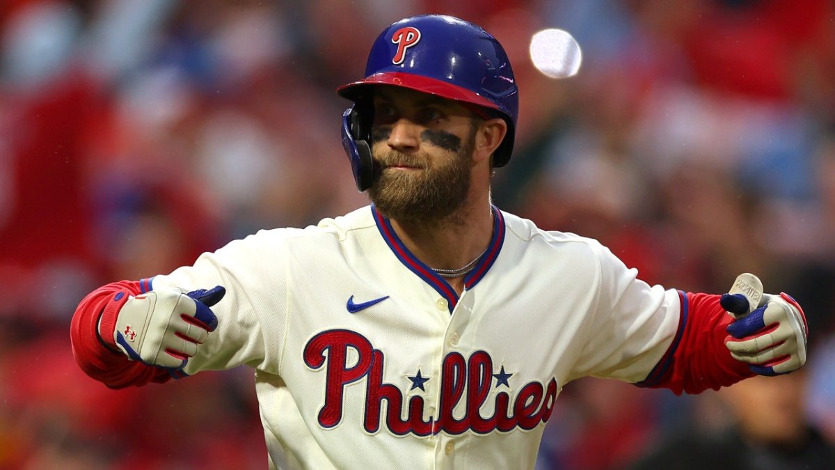 Bryce Harper ahead of schedule in return from Tommy John surgery – NBC ...