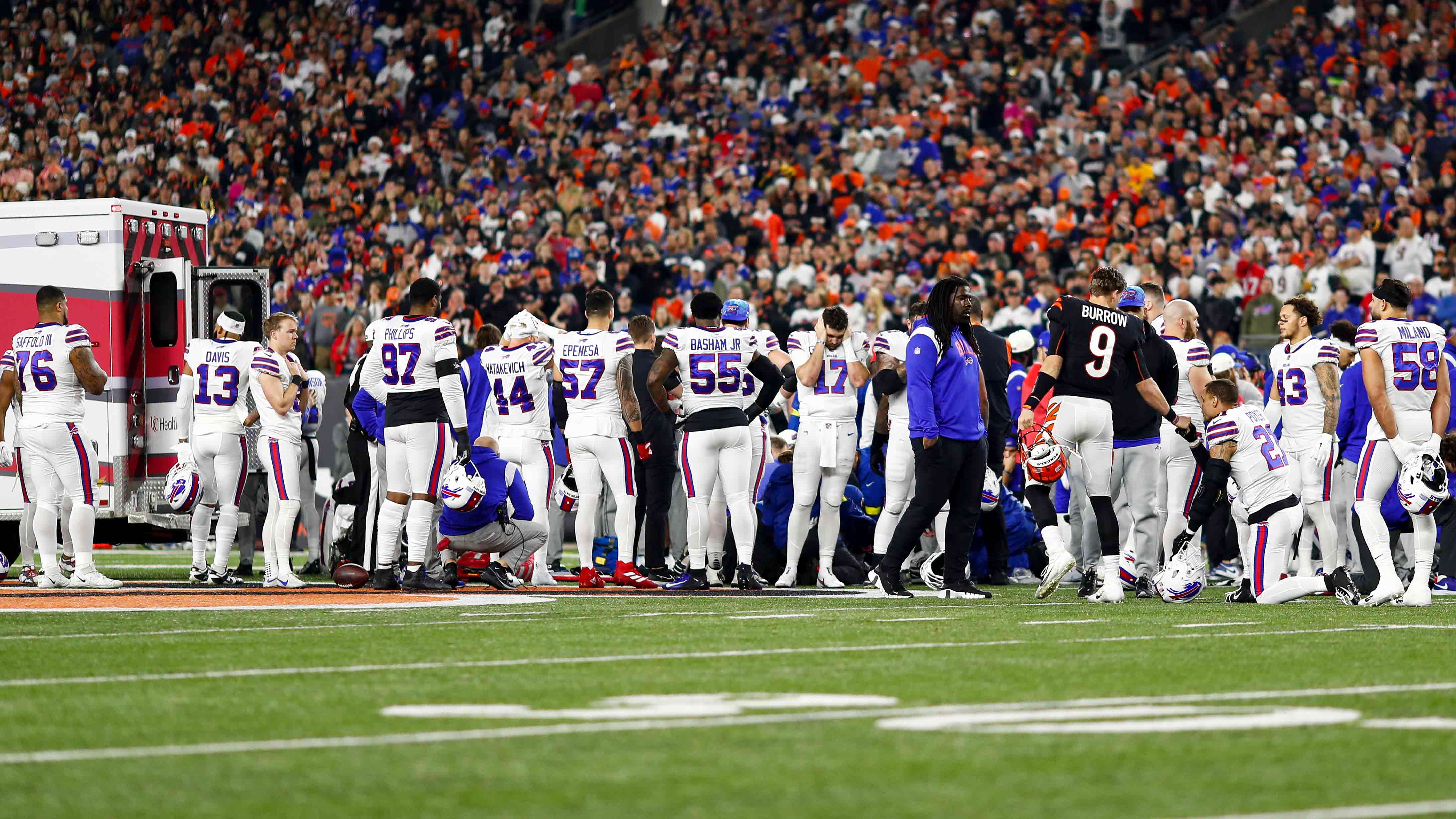 NFL says Bills-Bengals will not be resumed this week, league has