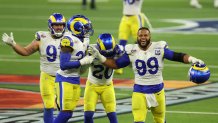 Super Bowl Uniforms, Patriots vs Rams: Is This Jersey Color Bad Luck? –  Footwear News