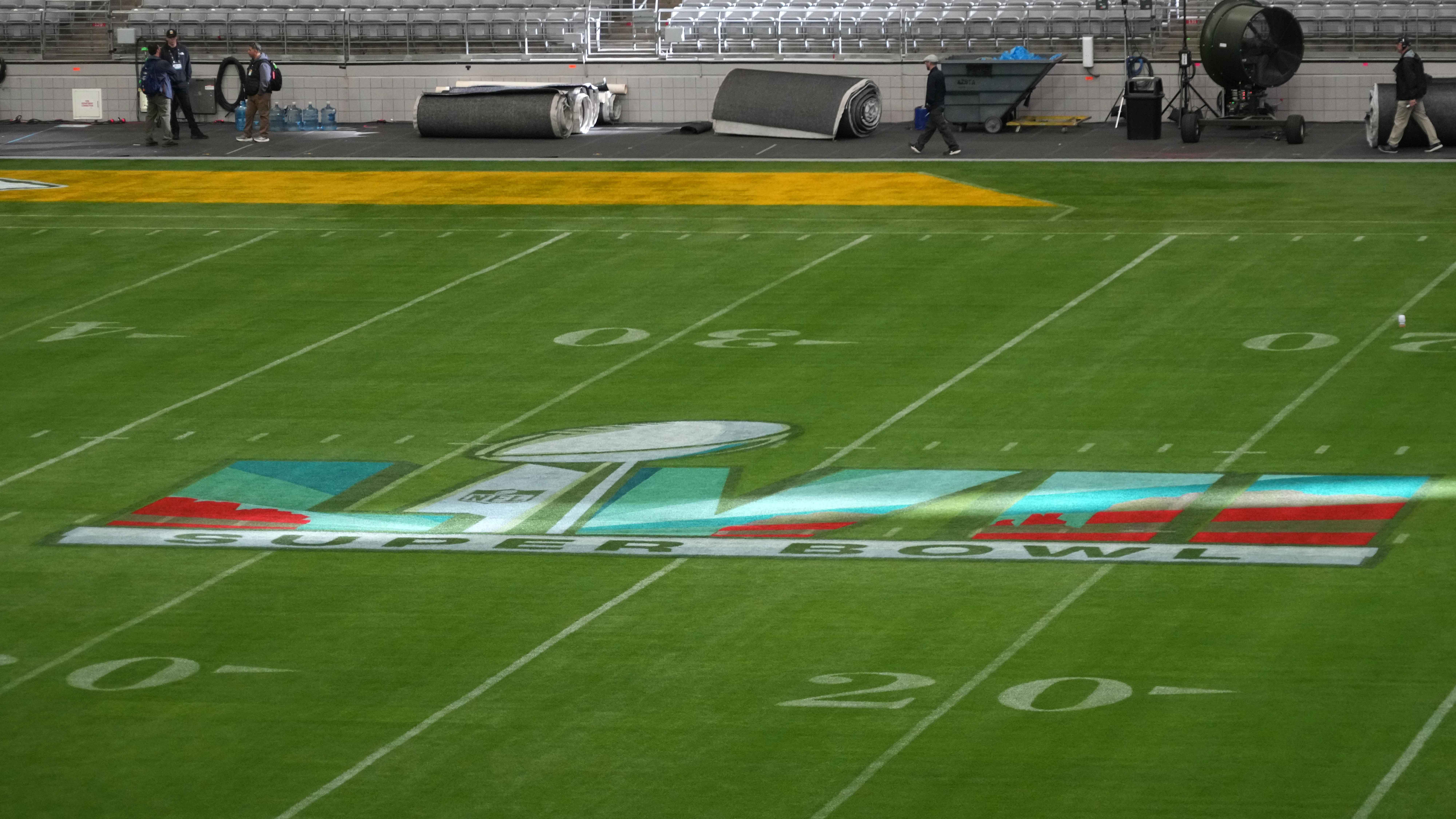 Get an early look at the stadium ahead of Super Bowl LVII