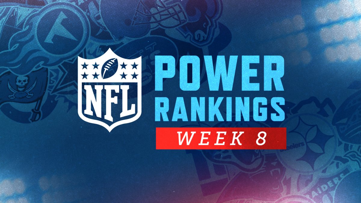 NFL Power Rankings, Week 8: Steelers jump up, Patriots fall hard – NBC  Sports Philadelphia