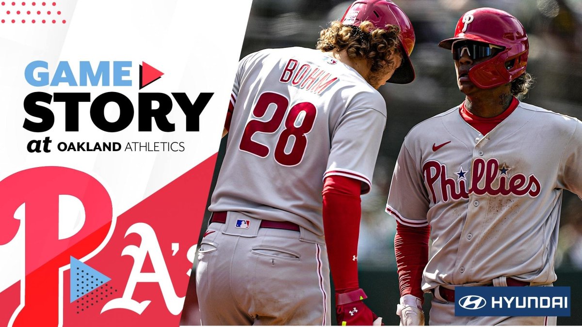 A Win Is a Win! Phillies Beat A's 3-2 in 12 Innings – NBC Sports