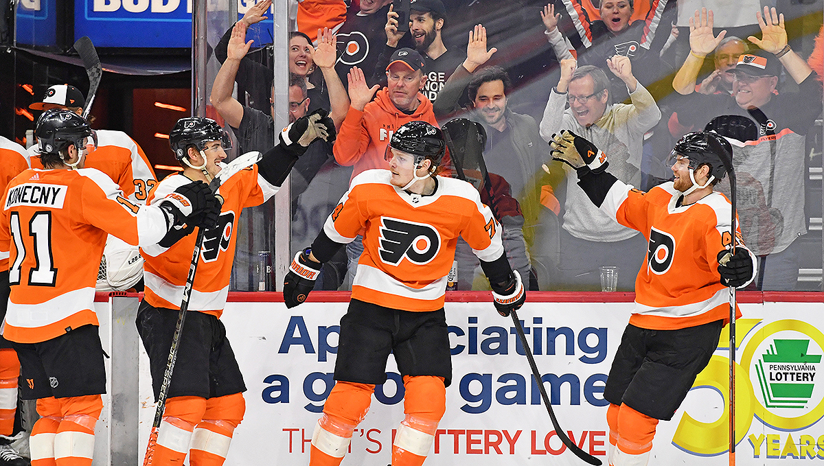 Flyers go 19 games without a fight, the longest stretch to start a