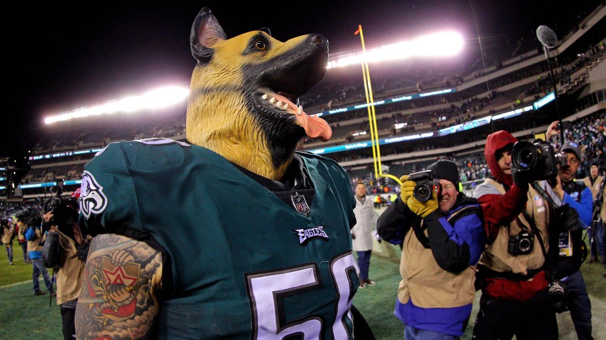 The story behind Eagles' dog masks – NBC Sports Philadelphia