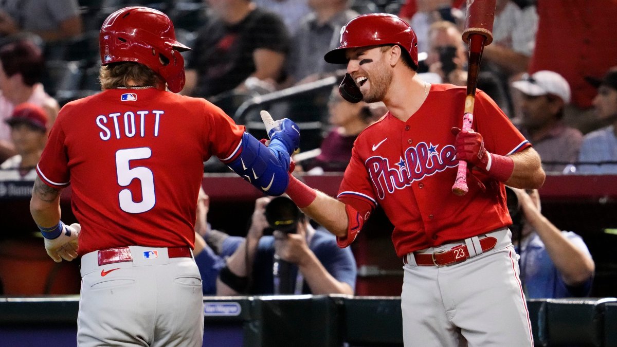 Phillies vs. Diamondbacks Everybody hits in series finale NBC Sports