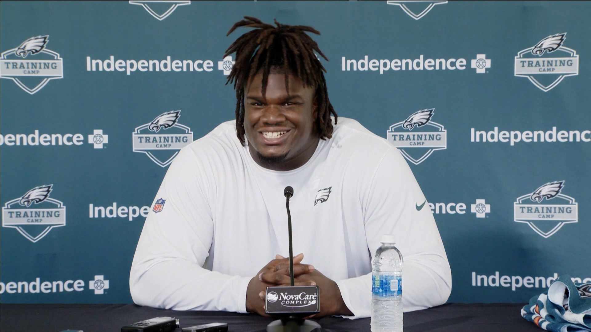 Jordan Davis has lost weight since starting practice with Eagles - NBC  Sports