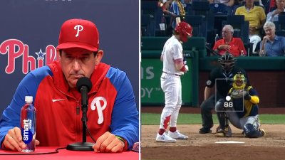 Phillies one win away from World Series after Rhys Hoskins and the bats go  nuts – NBC Sports Philadelphia