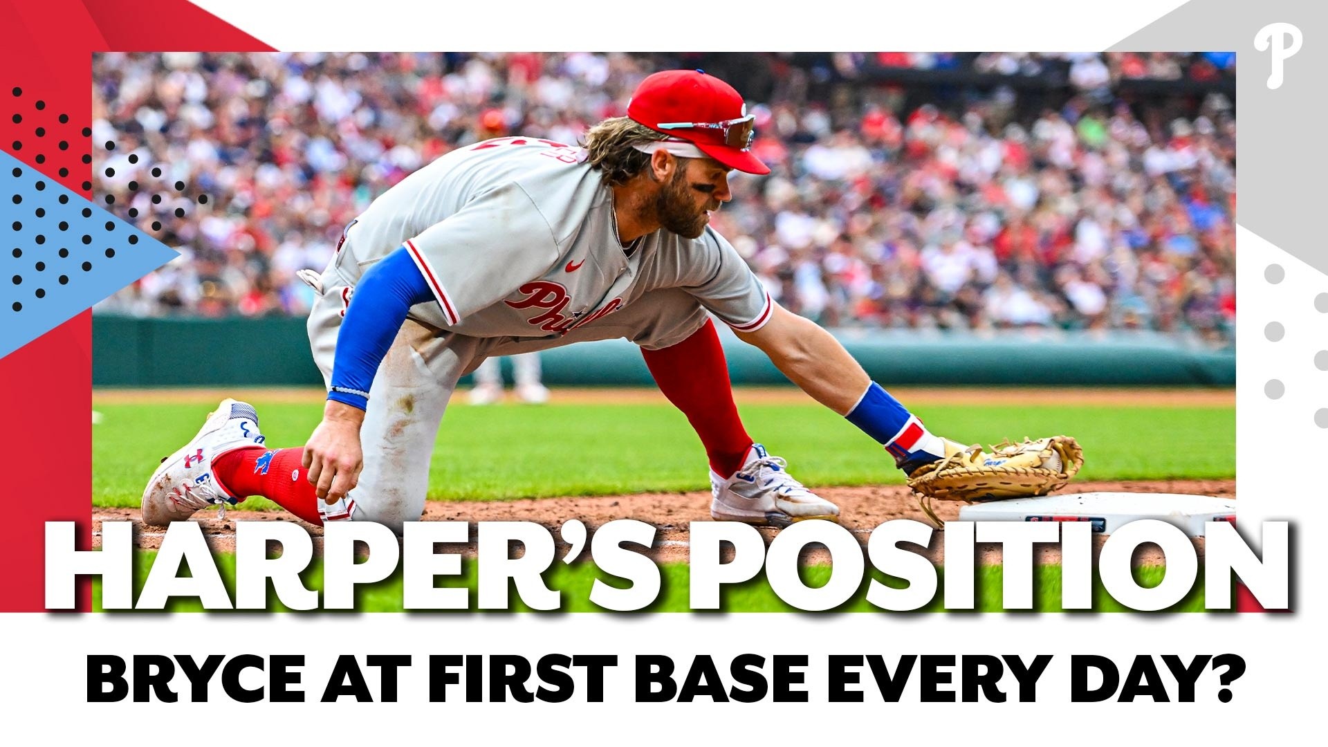 When will Bryce Harper play first base and what do fans need to