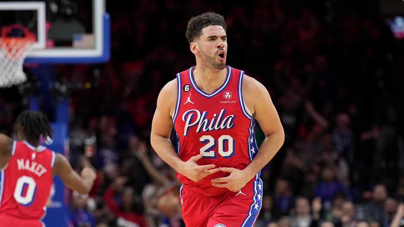 Georges Niang, Sixers discuss big shooting night in home win over