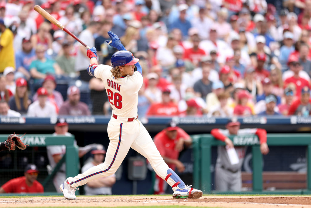 Alec Bohm drives in six as Phillies blast Nationals