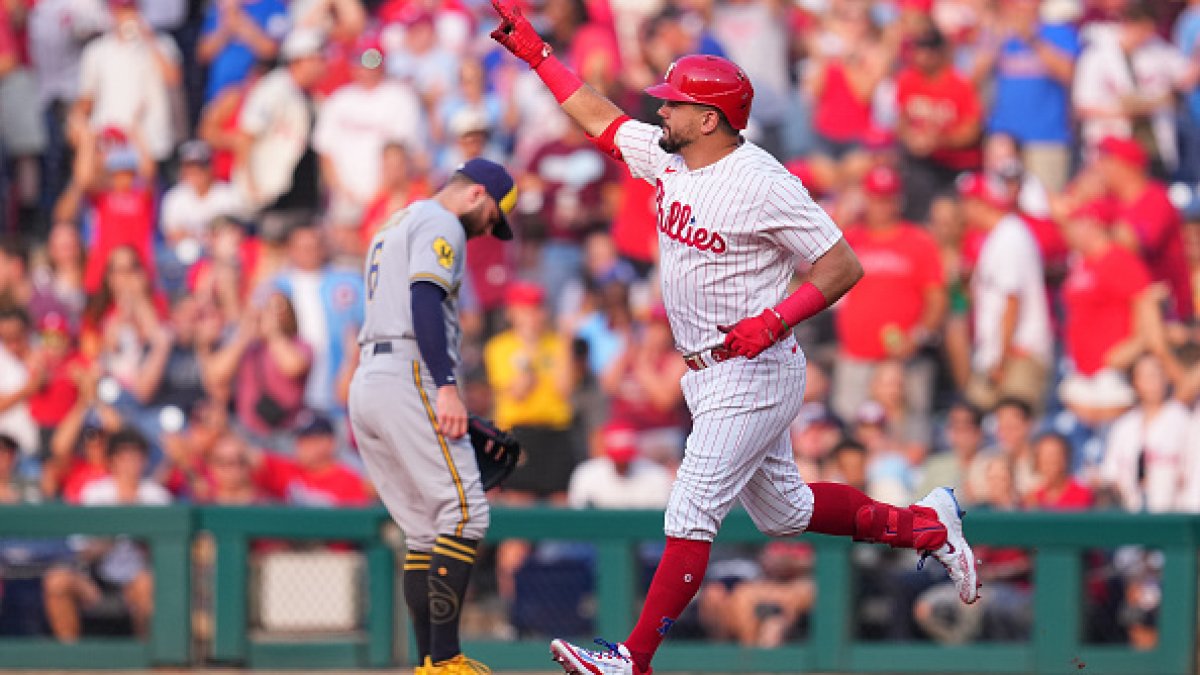 Nola shines in 1st start after All-Star break as Phillies edge Brewers