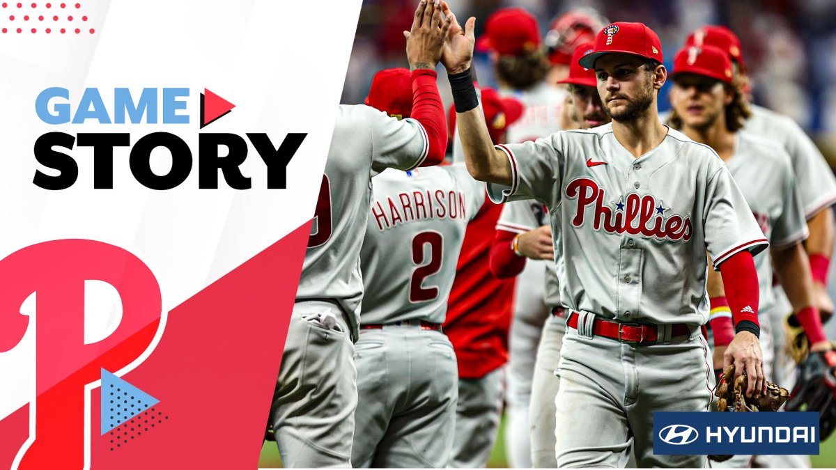 Phillies score 10 runs in dominant Game 2 win over Diamondbacks in