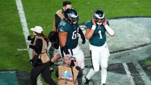 Jalen Hurts' iPhone background appears to be picture from Eagles' Super  Bowl loss – NBC Sports Philadelphia