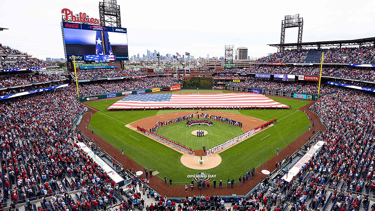 2024 Phillies schedule Braves visit CBP for opening day NBC Sports