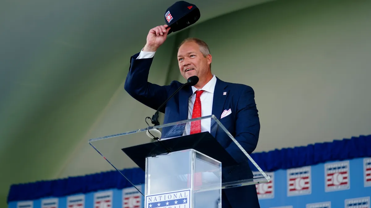 A look into Scott Rolen's emotional speech from Baseball Hall of