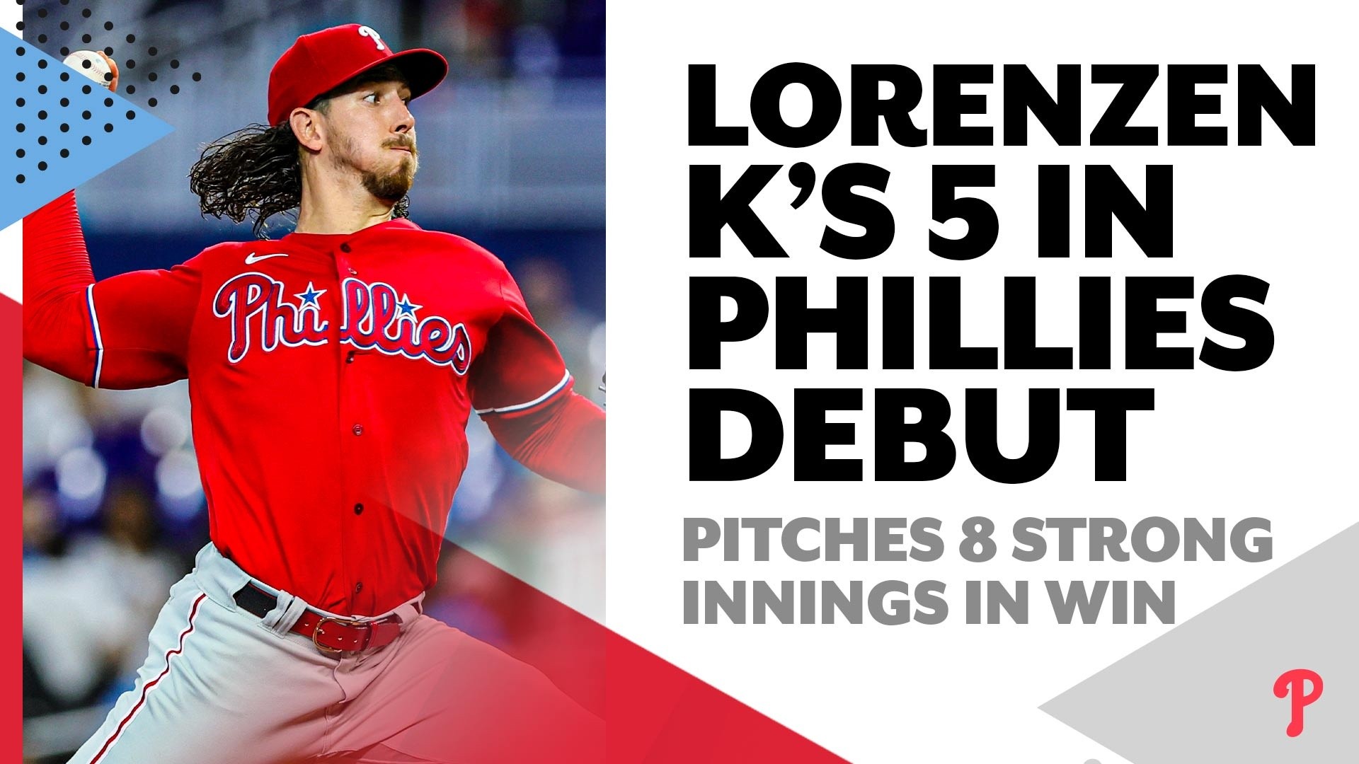 Lorenzen K's five in Phillies debut, win over Marlins – NBC Sports  Philadelphia