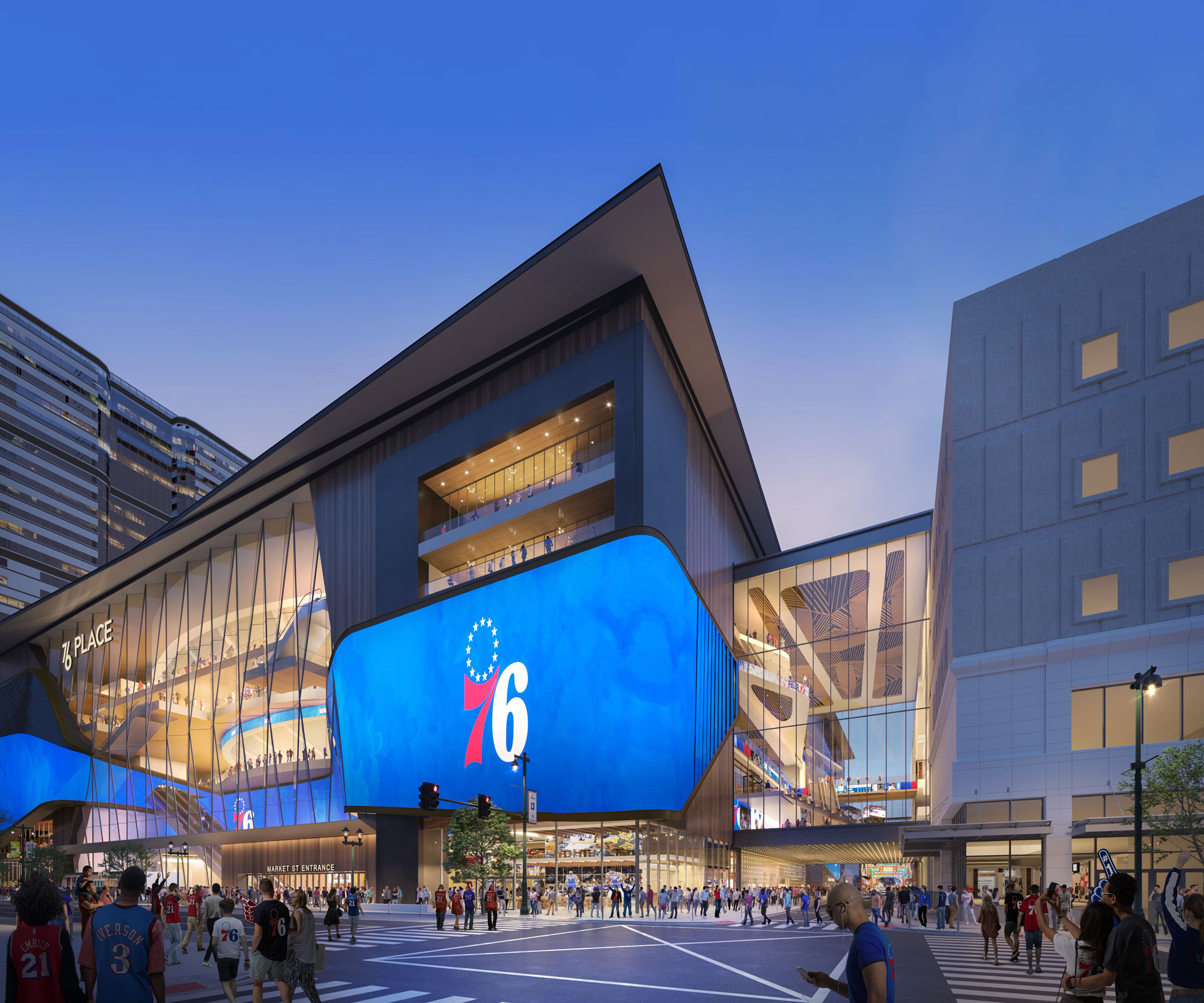 Sixers Release New Details, Renderings Of Arena Project – NBC Sports ...