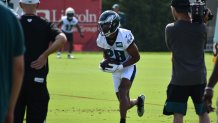 Eagles training camp: Jordan Mailata keeps making 'daily deposits'