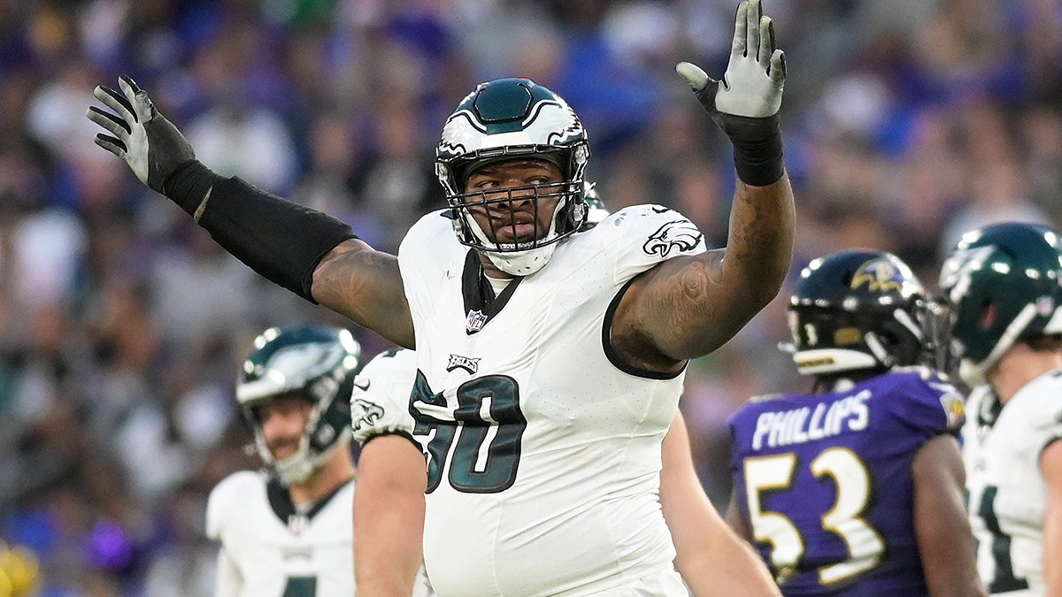 How Eagles’ Fred Johnson came out of nowhere to earn a roster spot and