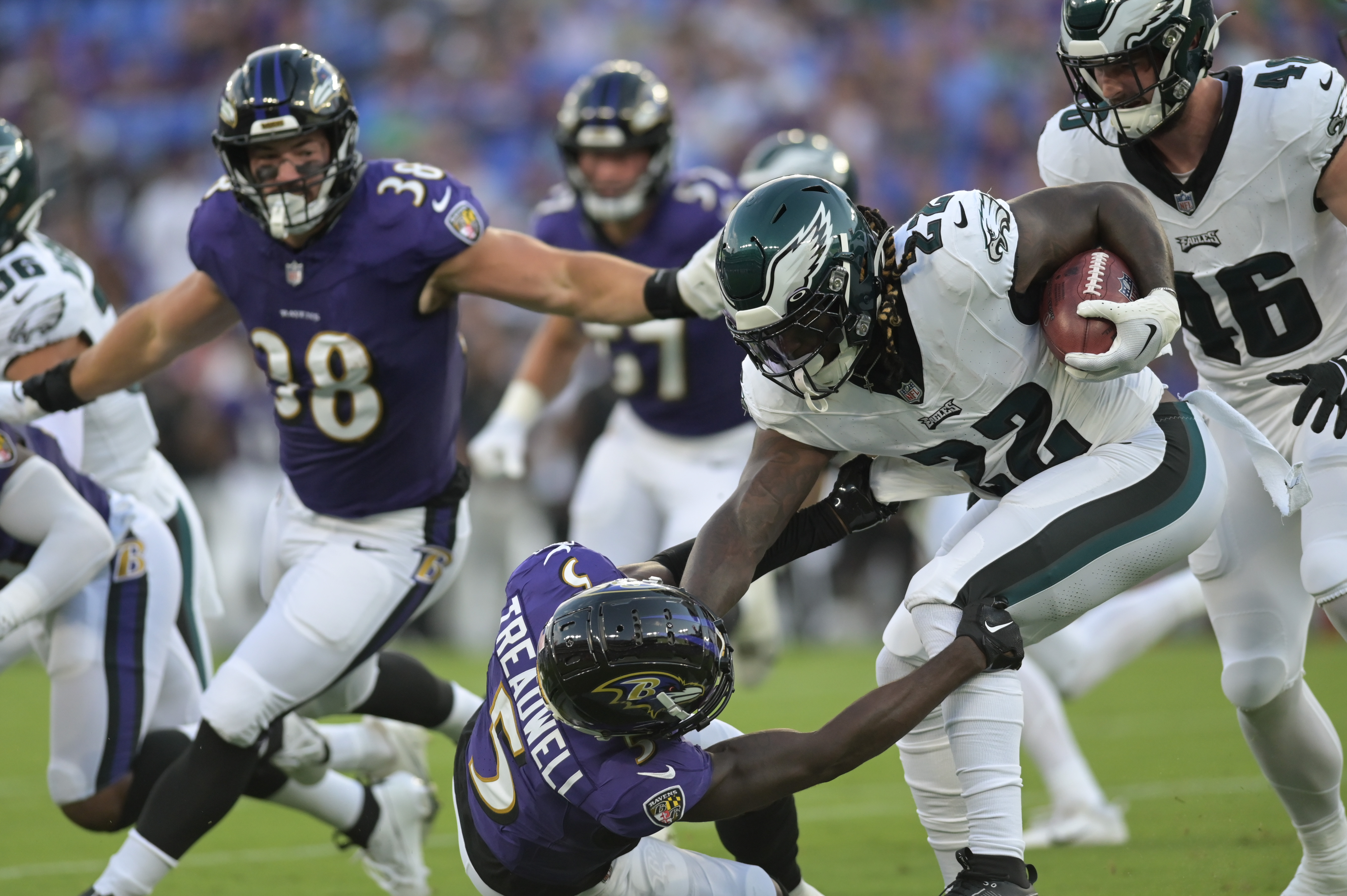 Eagles Run the 'Philly Philly' Again in First Game of the Season
