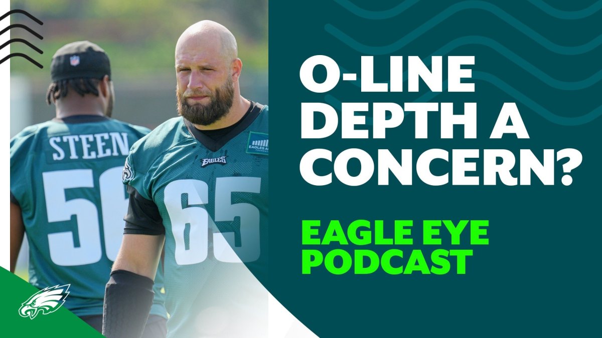 Eagles' offensive line could be pretty good but there are some big