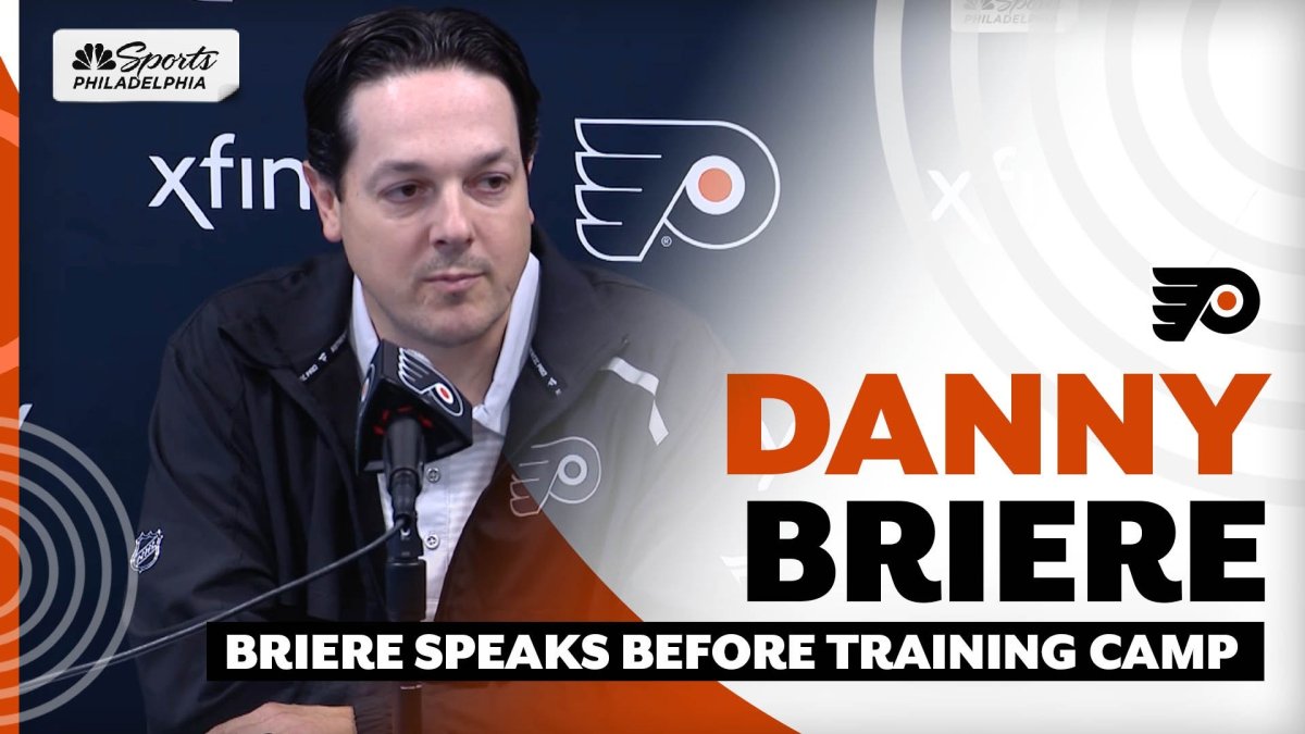 Flyers' Briere accepts challenge of an oncoming rebuild