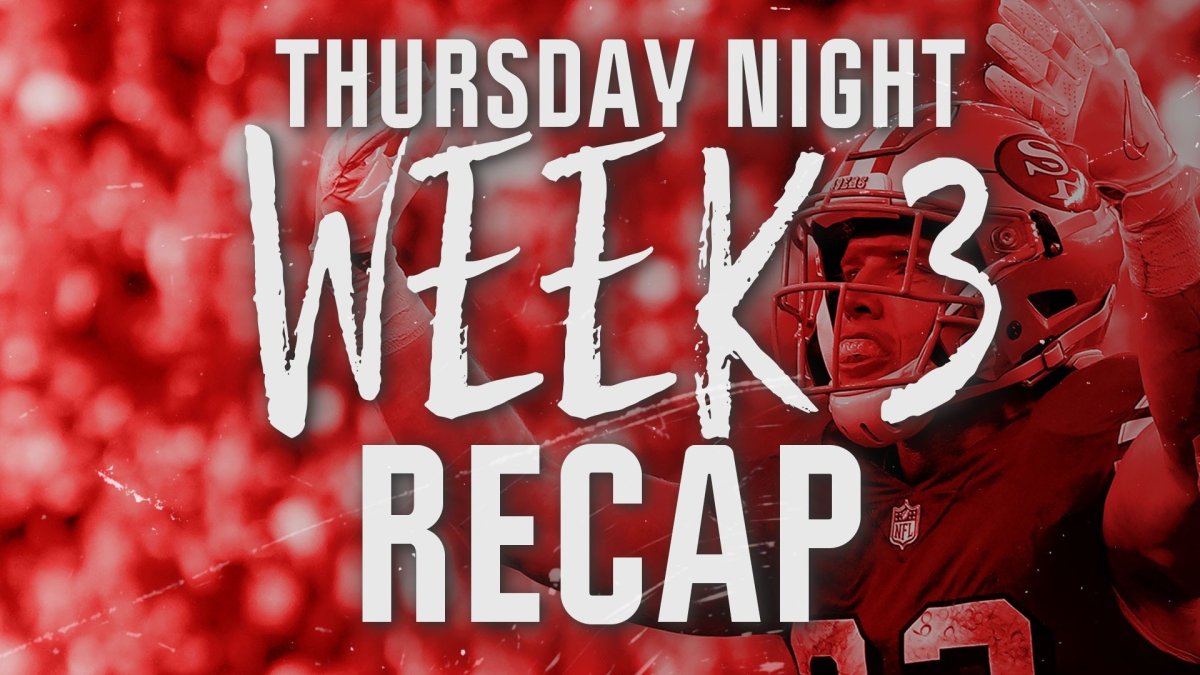 Thursday Night Football: 49ers remain undefeated with 30-12 thrashing of  Giants - NBC Sports