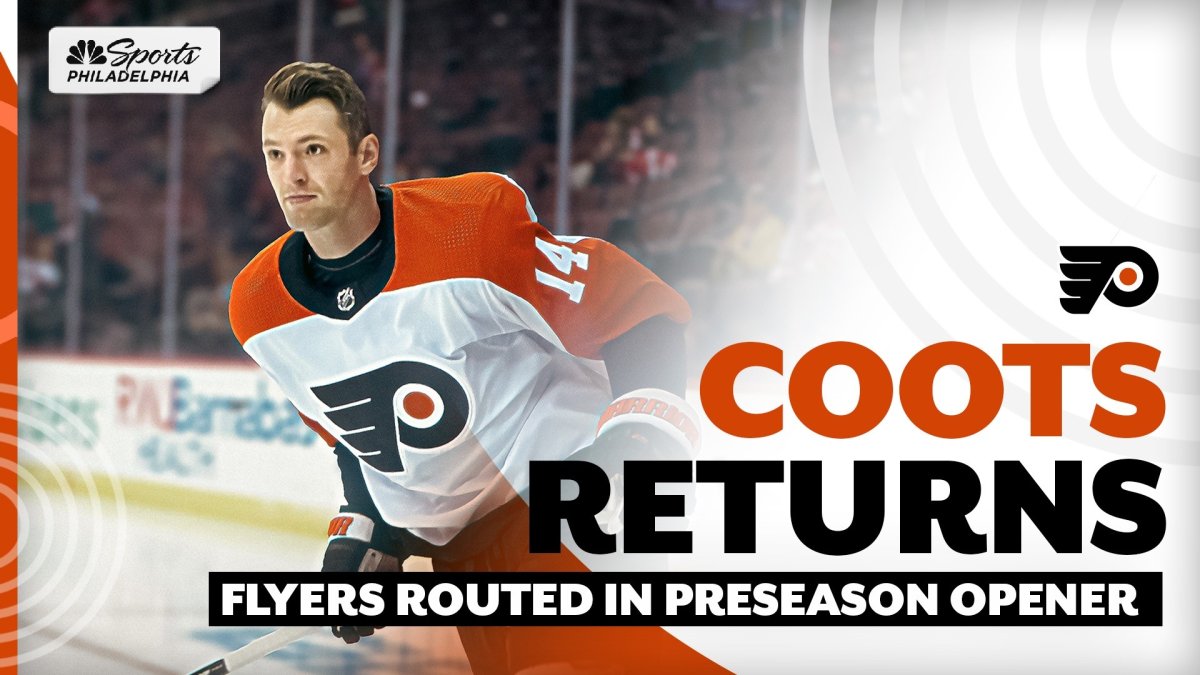 One positive of the #NHLFlyers being thrashed in Jersey tonight — Sean  Couturier made his return to NHL play for the first time in 646…