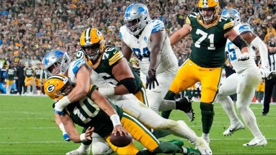 Packers to play Lions on Sunday Night Football