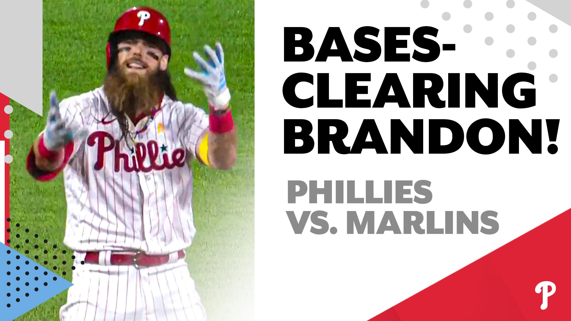 Bases-clearing double for Brandon Marsh extends the Phillies' lead! – NBC  Sports Philadelphia