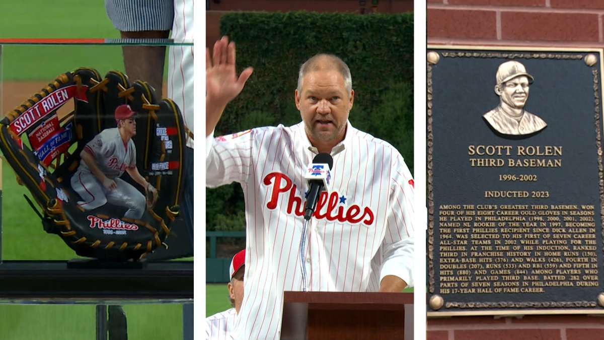 Scott Rolen inducted into Phillies Wall of Fame