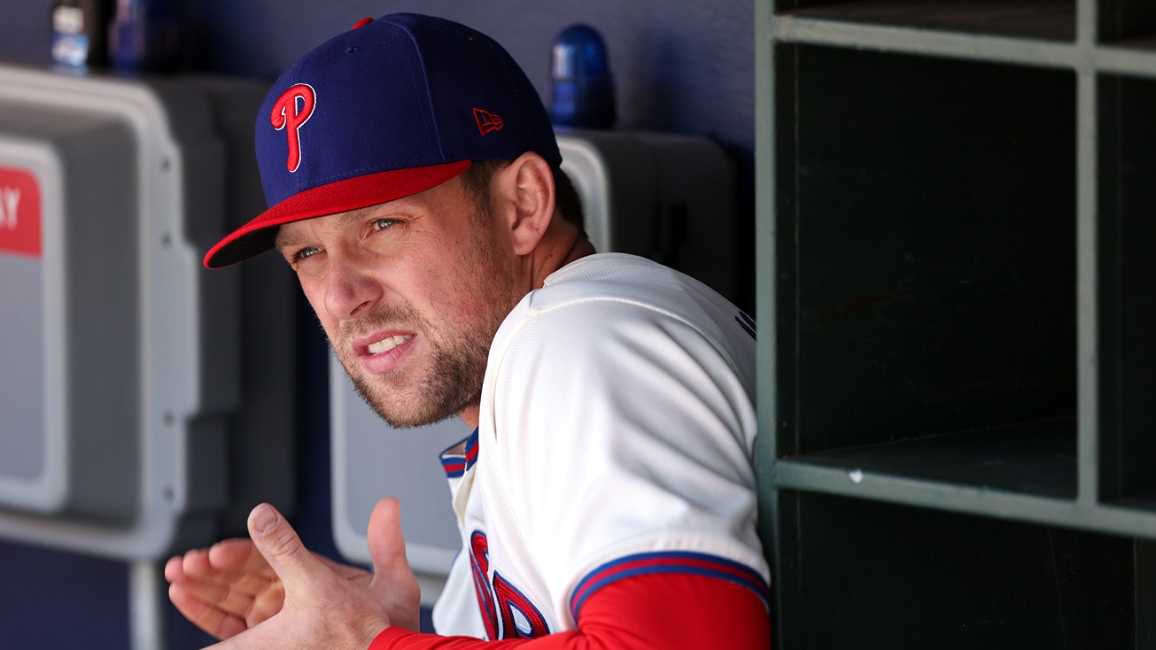 PHILS RHYS HOSKINS MAY BE BACK BY WORLD SERIES, THOMSON SAYS