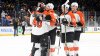 Petersen answers, a prospect has big night and Flyers grab preseason SO win