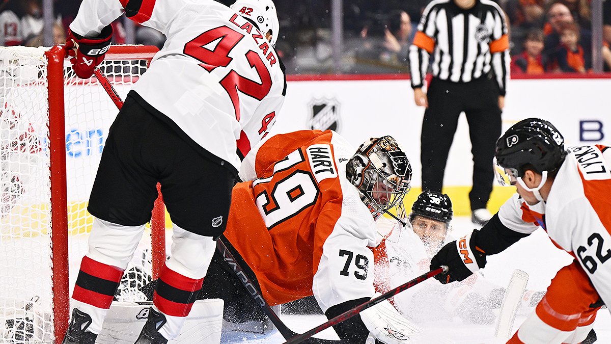 Devils Hang On as Flyers Drop 12th of Last 13