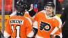 Konecny misses Day 4 of camp, outlook for Frost and more on Flyers