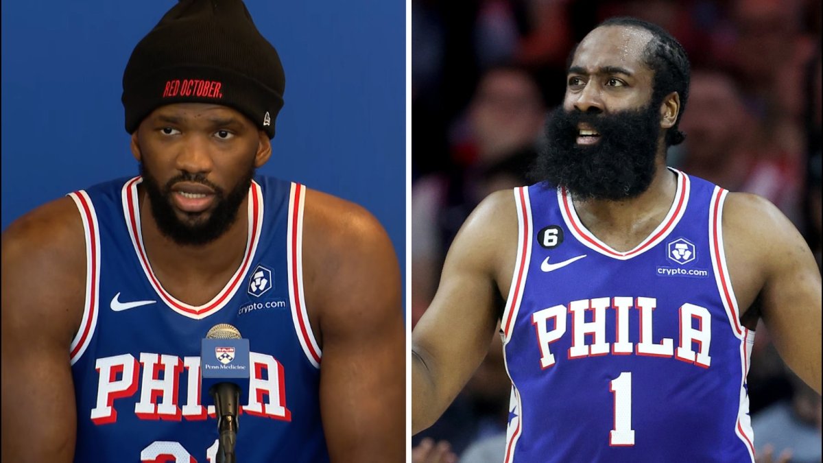 Sixers' 2022-23 outlook hinges on first full season of Joel Embiid-James  Harden partnership