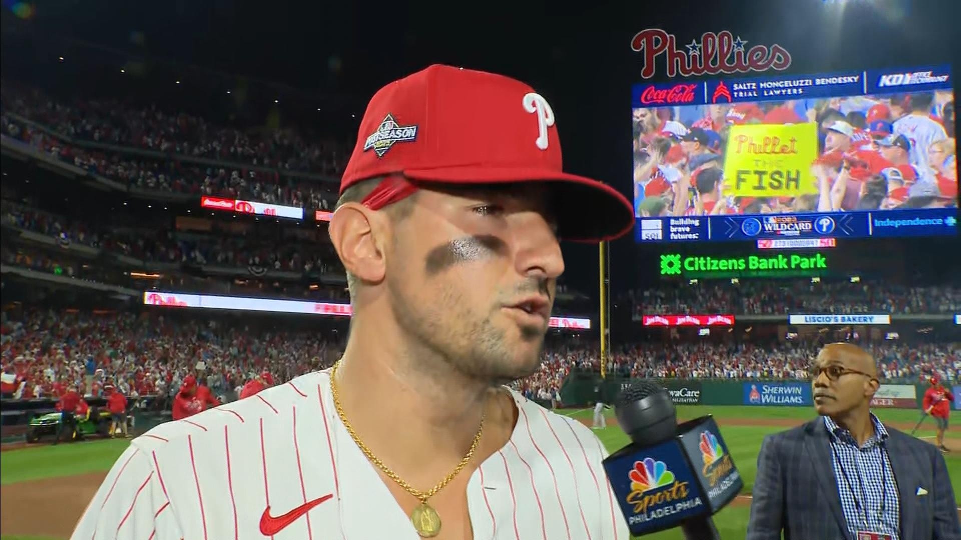 Phillies' Nick Castellanos is 'locked in' at a historic playoff pace