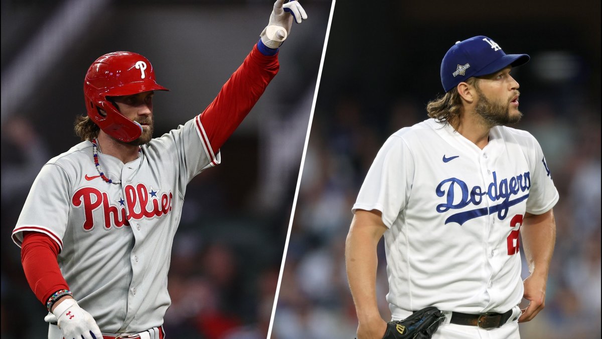 Photos from the Phillies win against the Dodgers