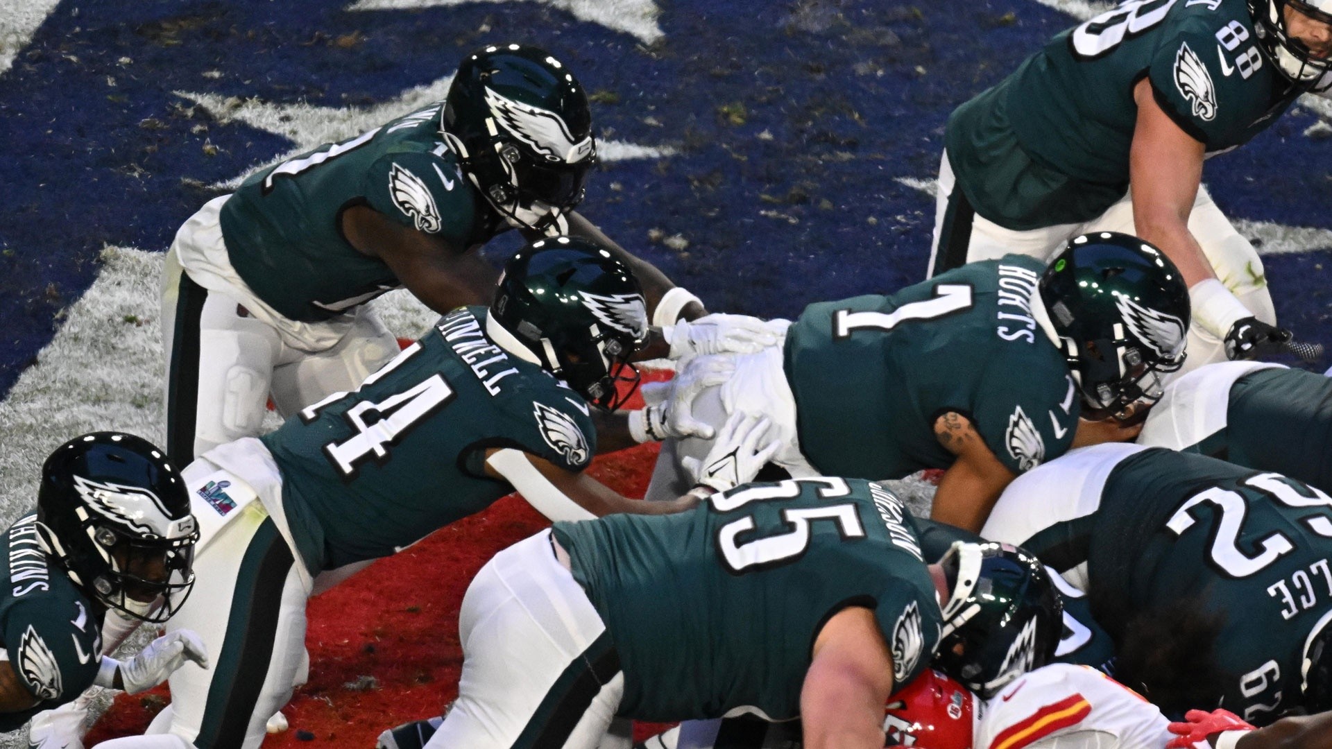 How do the Eagles stack up in the 'Madden NFL 23' ratings?