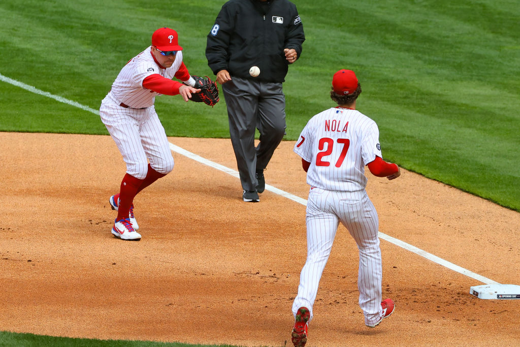 Phillies가 Aaron Nola와 Rhys Hoskins를 재계약할지 여부에 대한 Dave Dombrowski-NBC ...