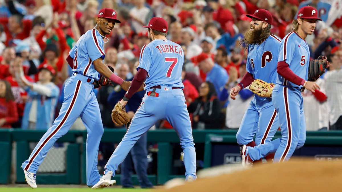 Phillies to wear powder blue uniforms for World Series Game 5