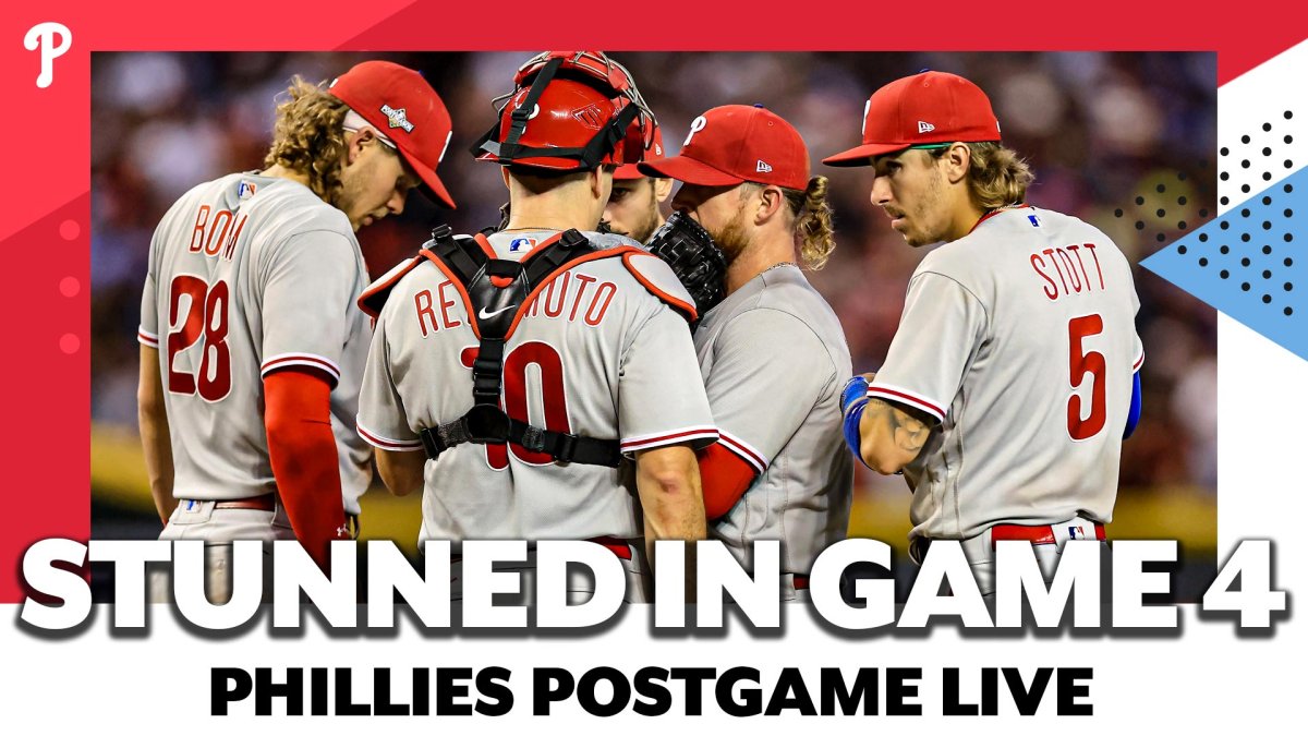 Postgame Live crew reacts to Phillies' stunning Game 4 loss – NBC