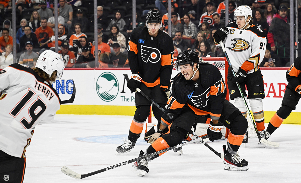 Charlie O'Connor] Does Ivan Provorov still fit on the rebuilding