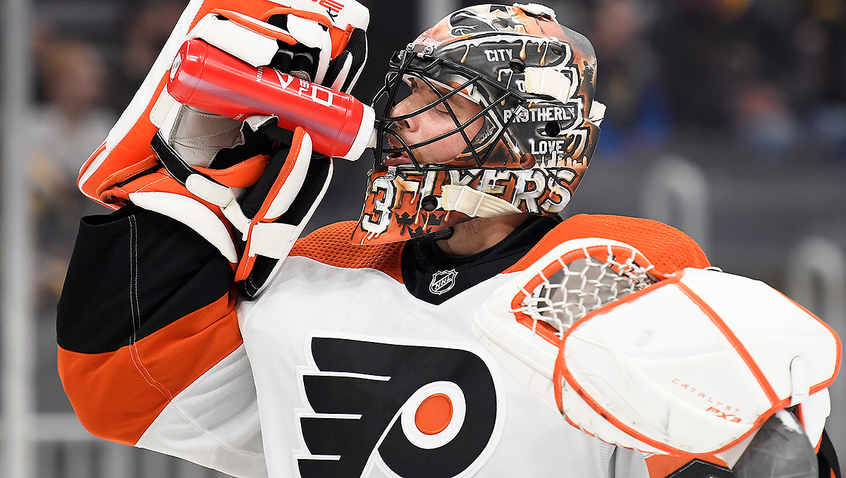 Alain Vigneault makes notable lineup changes as Flyers face Bruins; Carter  Hart getting another start