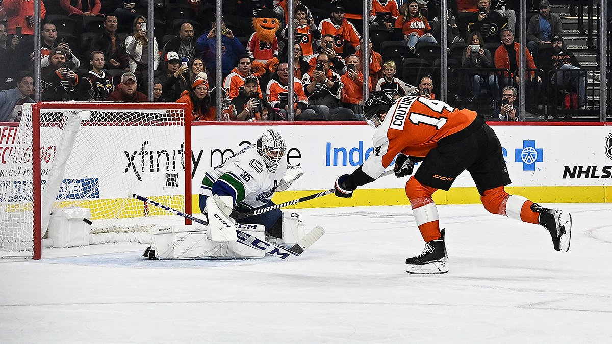 Five thoughts: Egor Zamula scores his NHL first in Flyers' home-opening win  over Canucks