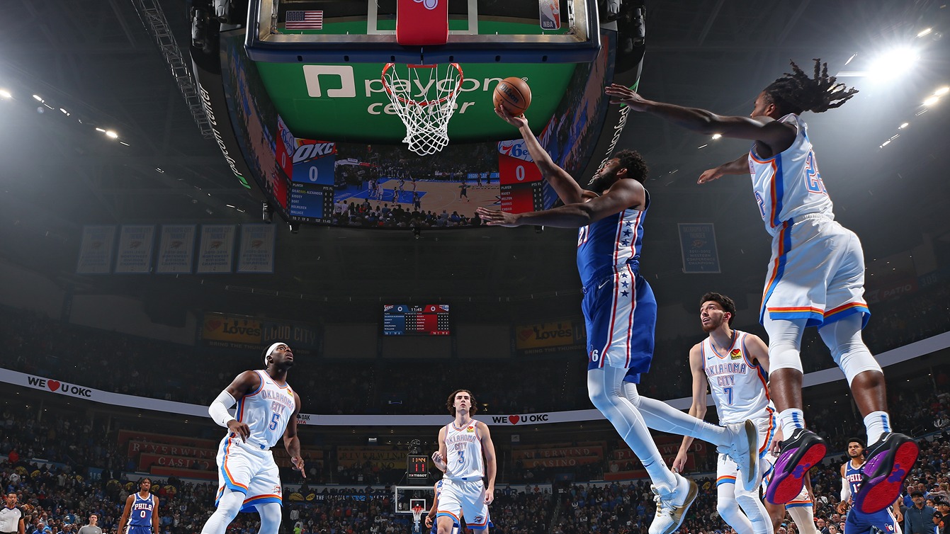 Joel Embiid-led Sixers Beat Thunder, Snap OKC’s Six-game Winning Streak ...