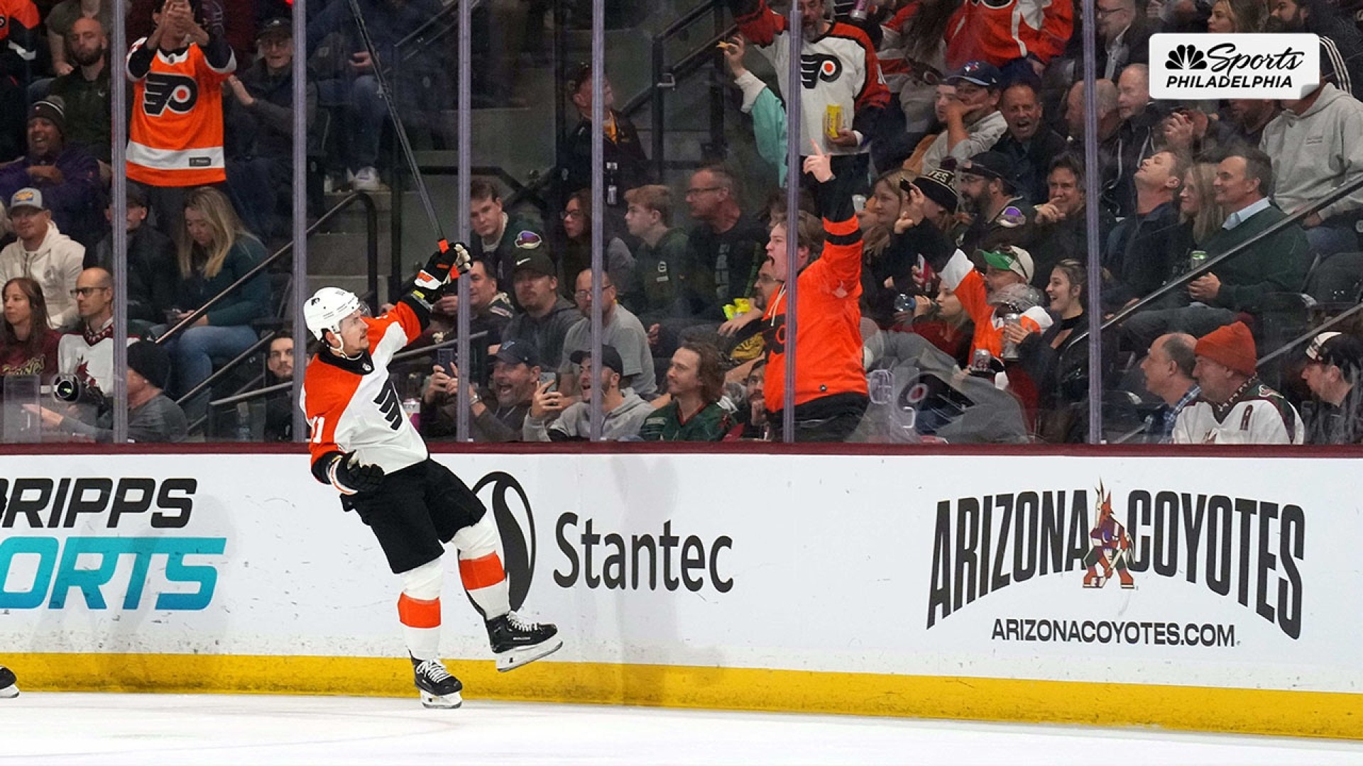 Flyers’ Travis Konecny Gets His Team-leading 15th Goal Of The Season ...