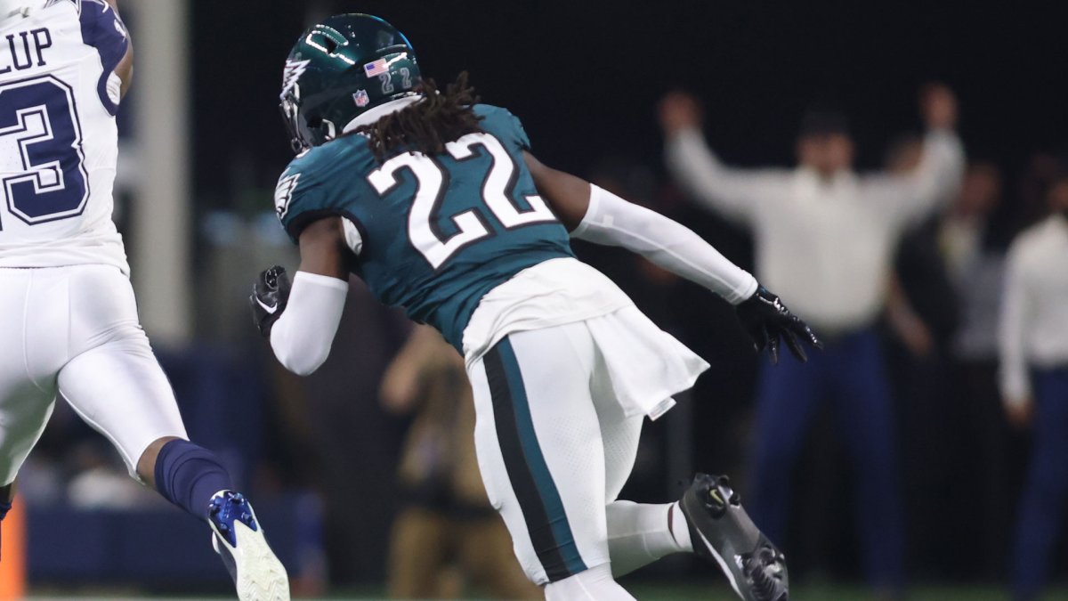 Why Eagles’ Darius Slay isn’t surprised to see Kelee Ringo stepping up ...